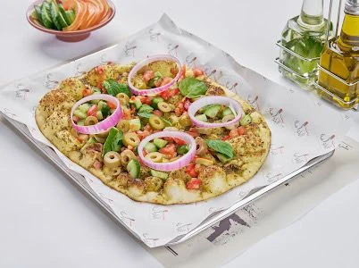 مشروحة زعتر بالخضار